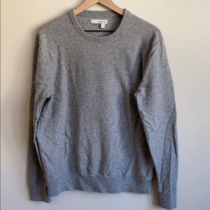 Hawker Rye Grey Pullover Crew Neck Sweater